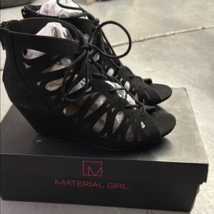 Material Girl Harlie Open Toe shoe